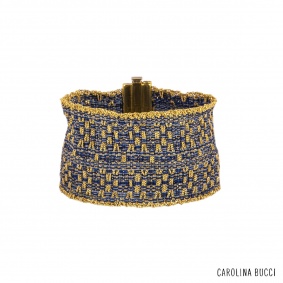 Carolina Bucci Yellow Gold Mesh Bracelet Carolina Bucci Yellow Gold Mesh Bracelet